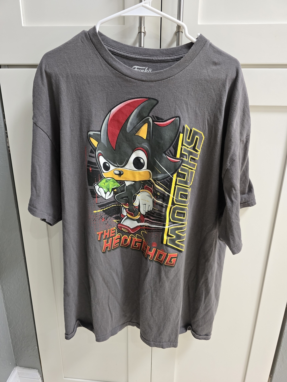 Funko POP! Sonic the Hedgehog character Shadow the Hedgehog T-Shirt size 2XL